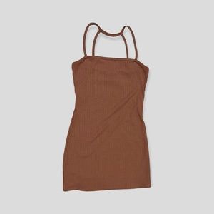 PACSUN LOTTIE MOSS XS RIBBED DRESS